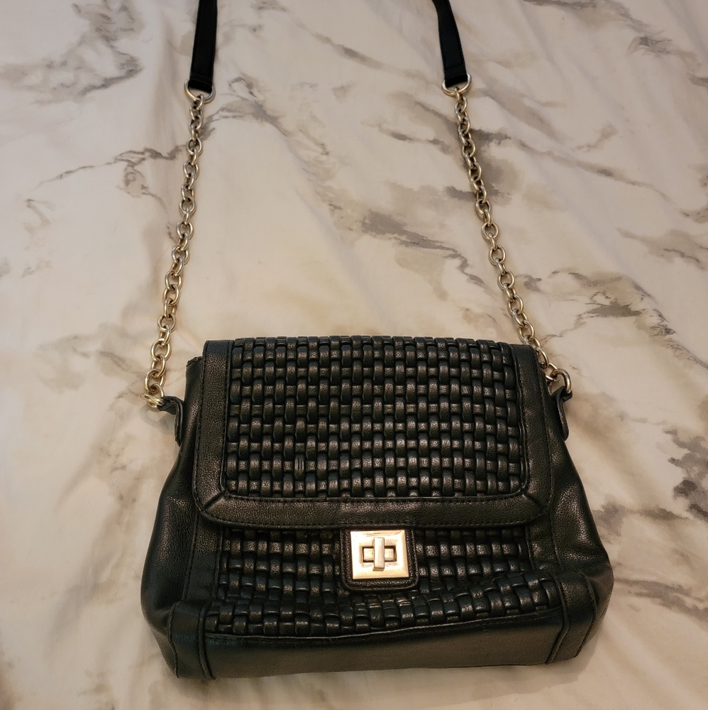 Faux leather purse forever 21